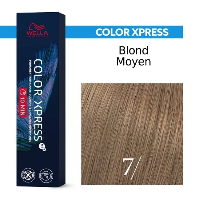 Coloration Color Xpress ME+ 7/ blond moyen Wella 60ML
