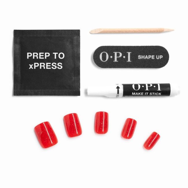 OPI Faux-ongles xPRESS/ON Make Em Jelly Slaying with Fire 15ML