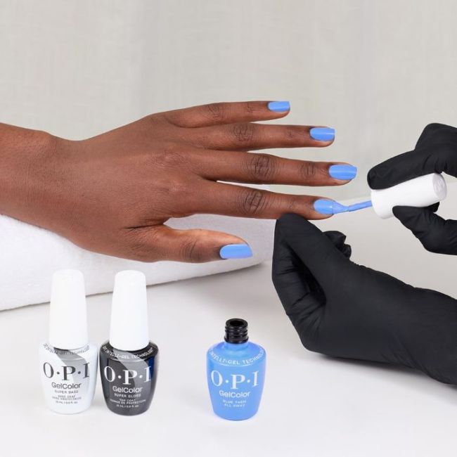 OPI Gel Color Vegan Make Em Jelly Blue Them All Away 15ML