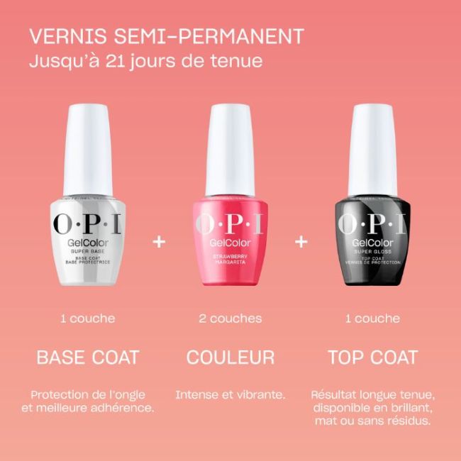 OPI Gel Color Vegan Make Em Jelly Daffodil Duck Walk 15ML
