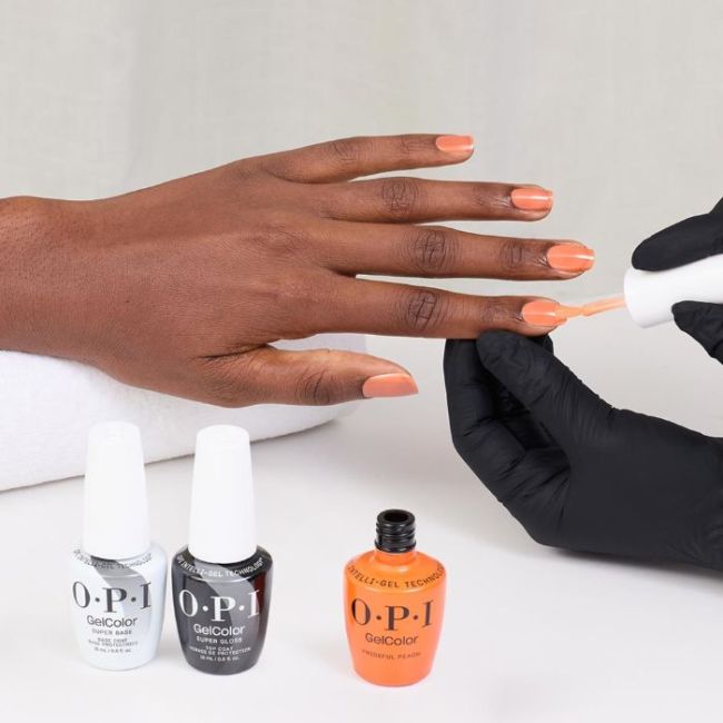OPI Gel Color Vegan Make Em Jelly Prideful Peach 15ML