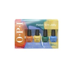 OPI Vernis à ongles Make Em Jelly Coffret de 4 minis Nail Lacquer 15ML