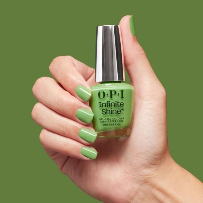 OPI Vernis Infinite Shine Vegan Make Em Jelly Jelly Green with Envy 15ML