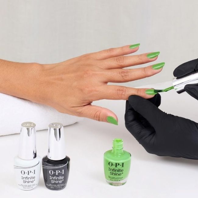 OPI Vernis Infinite Shine Vegan Make Em Jelly Jelly Green with Envy 15ML