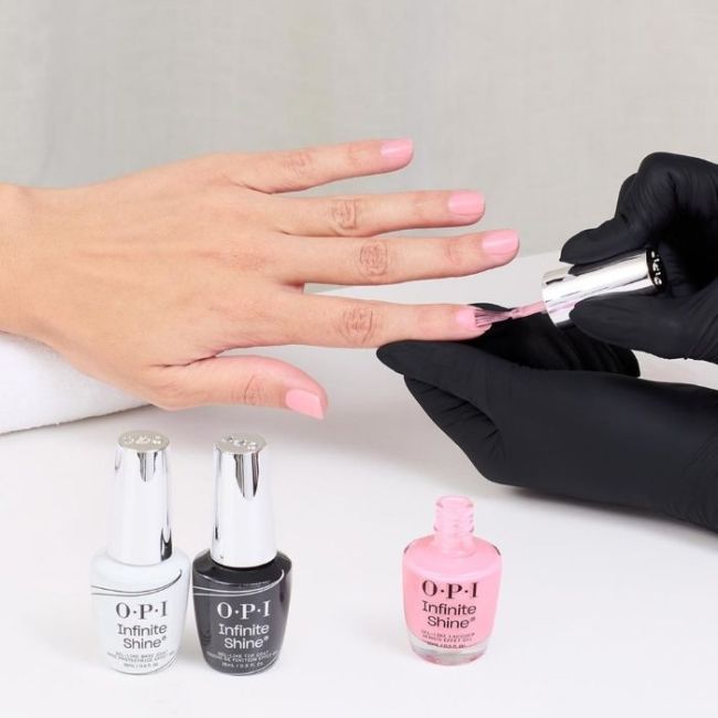 OPI Vernis Infinite Shine Vegan Make Em Jelly Drop to the Florchid 15ML