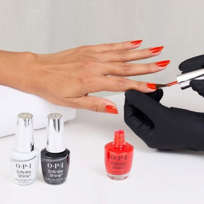 OPI Vernis Infinite Shine Vegan Make Em Jelly Drop It Like It's Hawt 15ML
