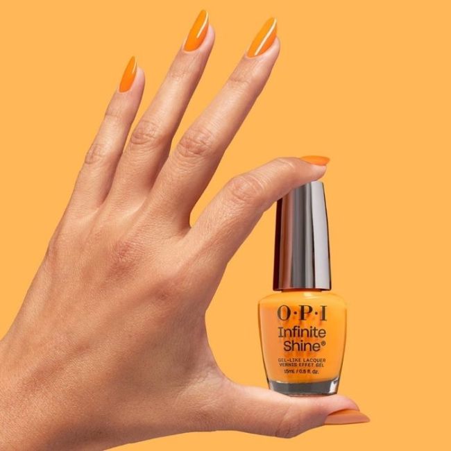 OPI Vernis Infinite Shine Vegan Make Em Jelly Vogue Into the Sunset 15ML