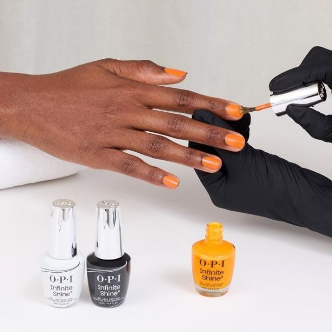 OPI Vernis Infinite Shine Vegan Make Em Jelly Vogue Into the Sunset 15ML