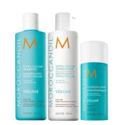 Routine Volume Moroccanoil: Shampoo, Pflege & Verdichtungslotion