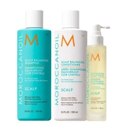 Rutina Revitalizante del Cuero Cabelludo Moroccanoil: champú, tratamiento y tónico