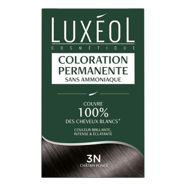 Coloración 3N Castaño Oscuro Luxéol 60ml Coloración 3N Castaño Oscuro Luxéol 60ml