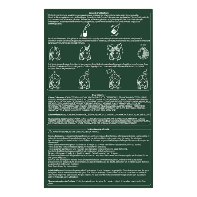 Kleuring 3N Donkerbruin Luxéol 60 ml