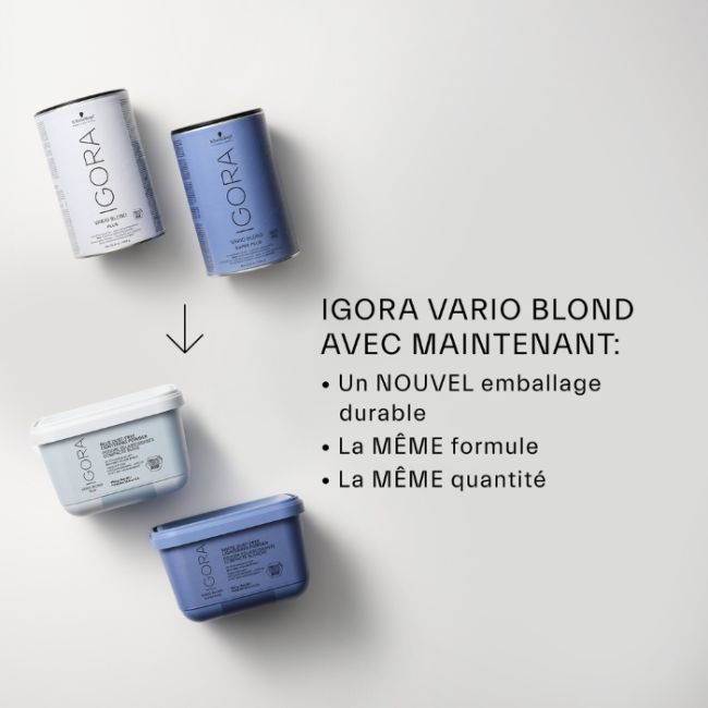 Wit Verhelderende Poeder VarioBlond Super Plus Schwarzkopf 450 g