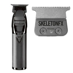 Máquina de cortar + cabeça de corte GUNSTEELFX SKELETON - Precisão Pro para Cabeleireiros