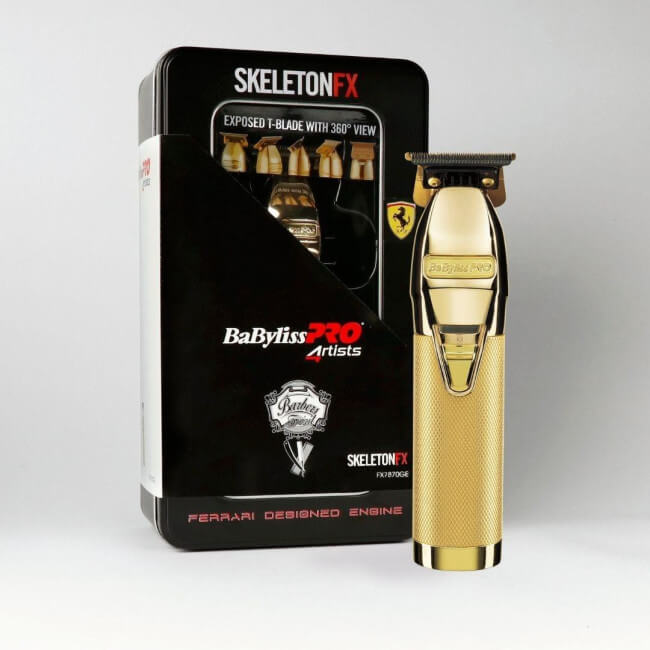  Tondeuse de précision Gunsteel Fx Skeleton 4artists Babyliss Pro