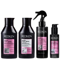 Rutina para cabello brillante Acidic Color Gloss Redken