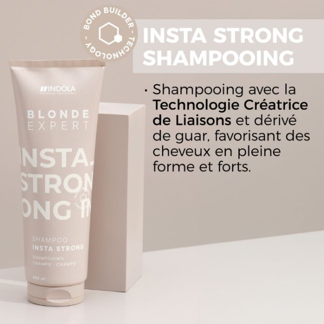Shampooing InstaStrong Blonde Expert Indola 250ml