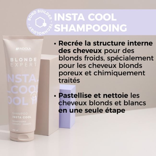 Shampooing InstaCool Blonde Expert Indola 1000ml