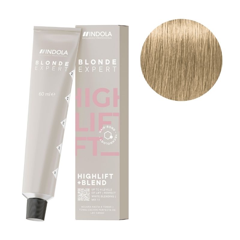 Coloration Éclaircissante Highlift + Blend H.2+ Blonde Expert Indola 60ml