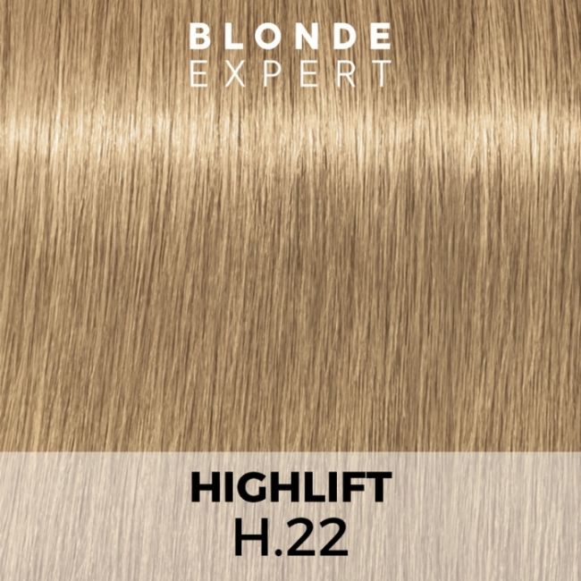 Coloration Éclaircissante Highlift H.22 Blonde Expert Indola 60ml