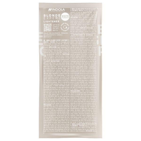 Poudre Décolorante Blanche Blonde Expert Indola 30G