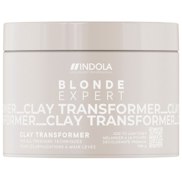 Additif pour décoloration Clay Transformer Blonde Expert Indola 120G Additif pour décoloration Clay Transformer Blonde Expert Indola 120G
