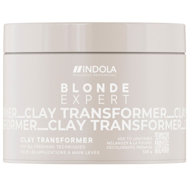 Additif pour décoloration Clay Transformer Blonde Expert Indola 120G
