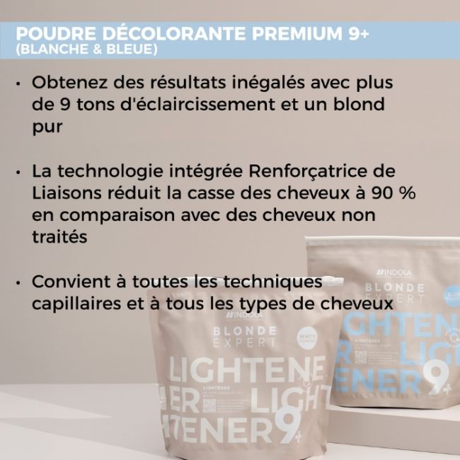 Poudre Décolorante Bleue Blonde Expert Indola 450G