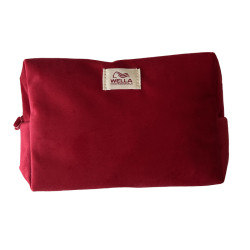 Pasta em veludo vermelho...