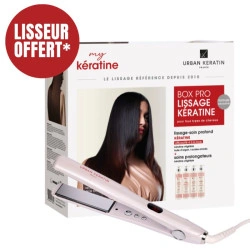 La Box Urban Keratin pour lissage brésilien avec lisseur offert