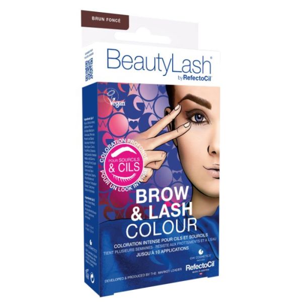 Kit de teinture vegan Cils et Sourcils brun foncé BeautyLash 7ML Kit de teinture vegan Cils et Sourcils brun foncé BeautyLash 7ML