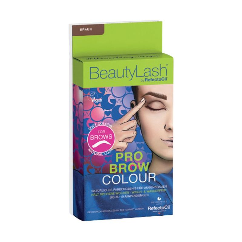 Kit de teinture Sourcils brun clair BeautyLash 7ML