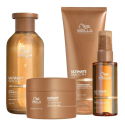 Champô 250ml Ultimate Smooth Wella: Hidratação intensa