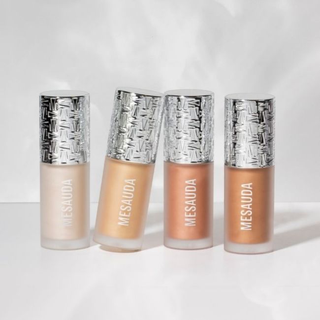 Highlighter golden hour Flush of Light Mesauda 8ML
