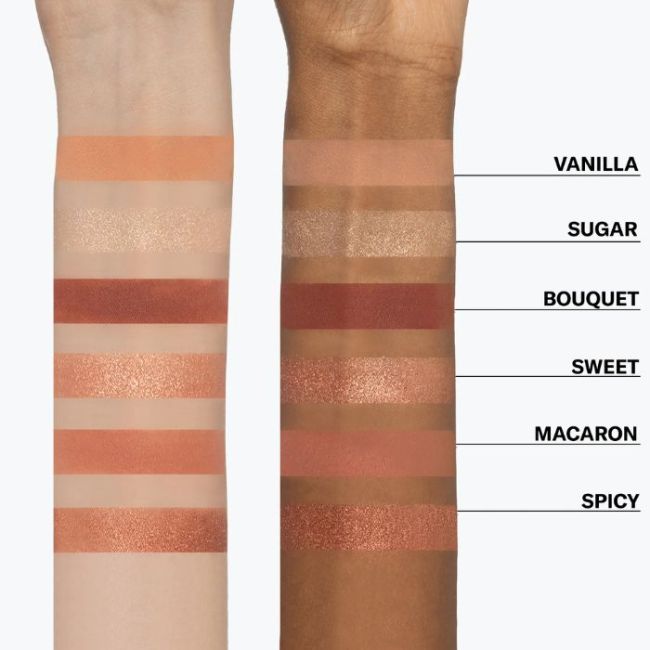 Palette yeux delicious rose Bare Harmony Mesauda