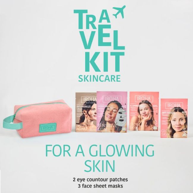 Trousse de voyage soins essentiels Iroha