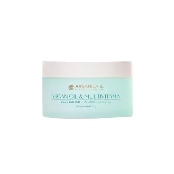 Beurre corporel huile argan et multi-vitamines Arganicare 250ML Beurre corporel huile argan et multi-vitamines Arganicare 250ML