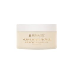 Beurre corporel musque et fleurs blanches Arganicare 250ML