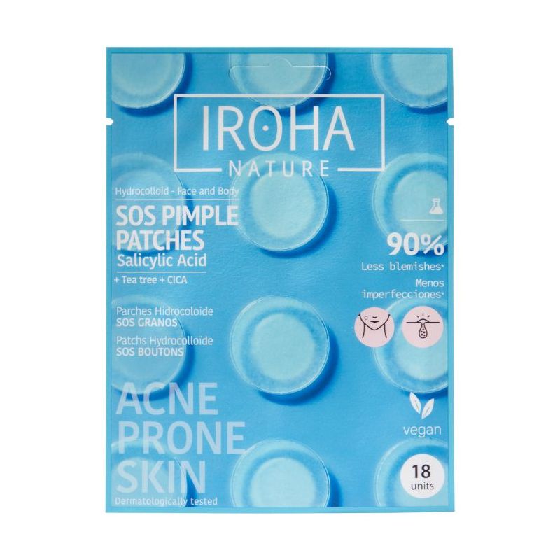 Patchs para rosto e corpo SOS Botões Iroha Nature