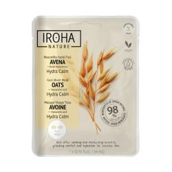 Masque tissu visage hydratant apaisant Avoine Iroha
