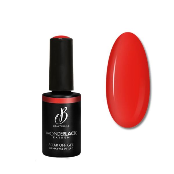 Semi permanent Wonderlack Hema Free red poison Beautynails 8ML Semi permanent Wonderlack Hema Free red poison Beautynails 8ML