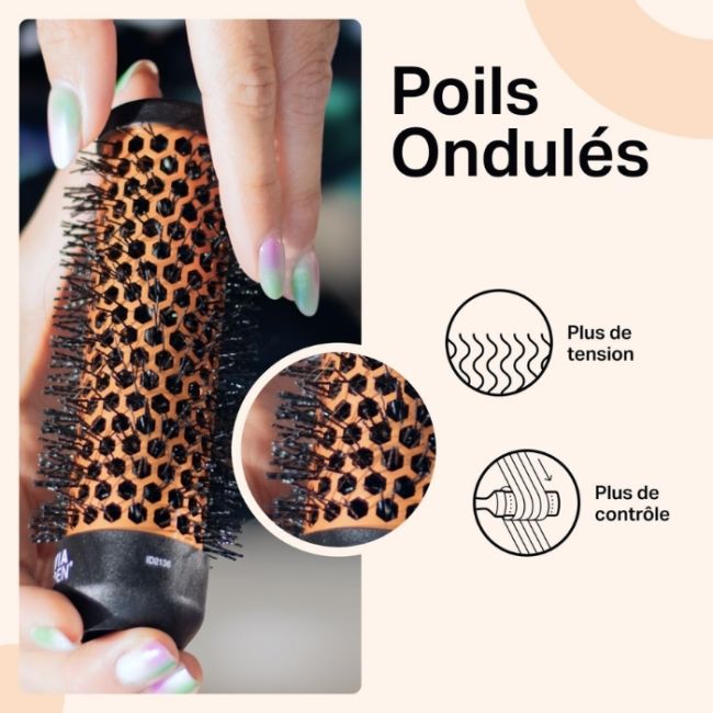 Barillet pour brosse détachable Multibrush 35mm Olivia Garden