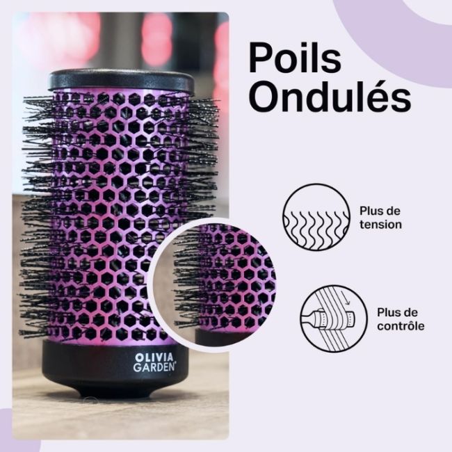 Barillet pour brosse détachable Multibrush 55mm Olivia Garden