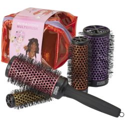 Kit de voyage Multibrush (25mm+35mm+45mm+55mm+poignée) Olivia Garden