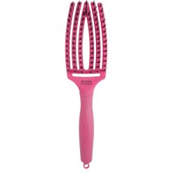 Brosse Fingerbrush Care Iconic Hot Pink taille M Olivia Garden