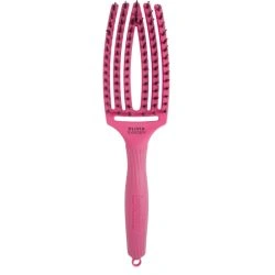 Brosse Fingerbrush Care Iconic Hot Pink taille M Olivia Garden