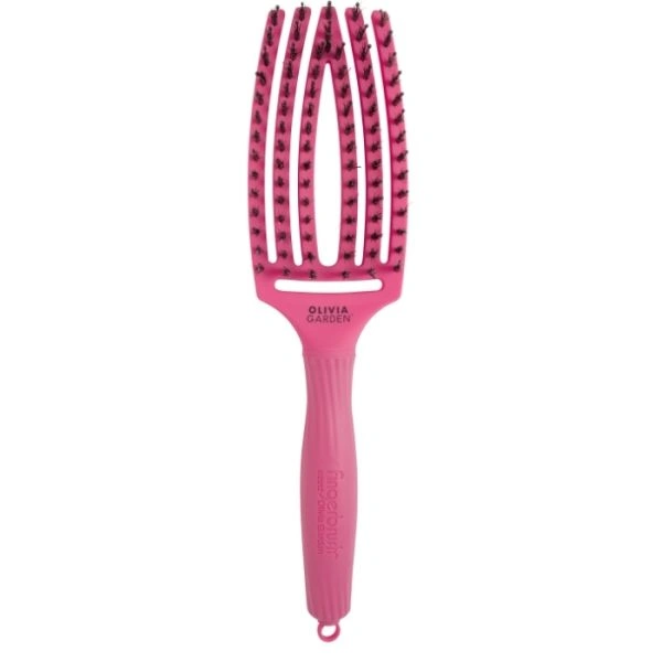 Brosse Fingerbrush Care Iconic Hot Pink taille M Olivia Garden Brosse Fingerbrush Care Iconic Hot Pink taille M Olivia Garden