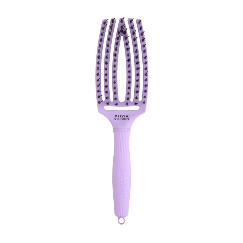 Brosse Fingerbrush Care Iconic Lavender taille M Olivia Garden