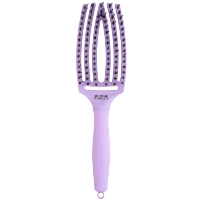 Brosse Fingerbrush Care Iconic Lavender taille M Olivia Garden