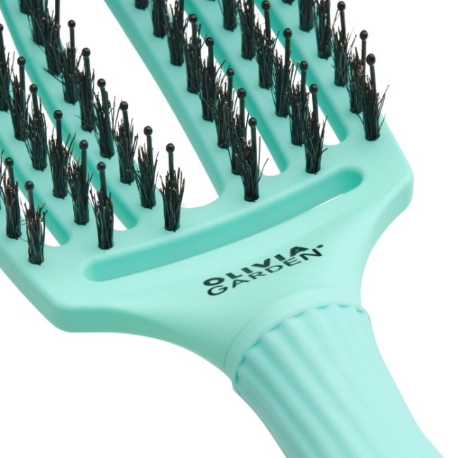 Brosse Fingerbrush Care Iconic Mint taille M Olivia Garden